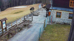 Terasa horského hotelu