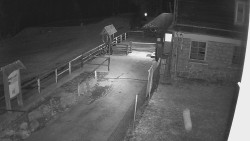 Terasa horského hotelu