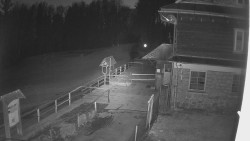 Terasa horského hotelu