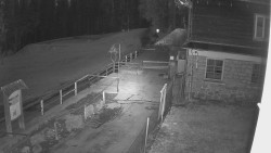 Terasa horského hotelu