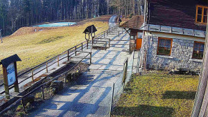 SkiAreál - Horský hotel Vsacký Cáb - Terasa horského hotelu - 4.3.2026 v 08:00 SkiAreál - Horský hotel Vsacký Cáb - Terasa horského hotelu - 4.3.2026 v 08:00