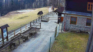 SkiAreál - Horský hotel Vsacký Cáb - Terasa horského hotelu - 4.3.2026 v 11:00 SkiAreál - Horský hotel Vsacký Cáb - Terasa horského hotelu - 4.3.2026 v 11:00