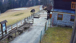 Terasa horského hotelu