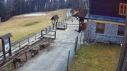Terasa horského hotelu