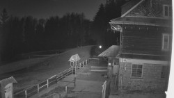 Terasa horského hotelu