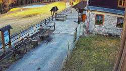 Terasa horského hotelu