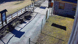 Terasa horského hotelu