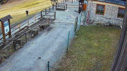 Terasa horského hotelu