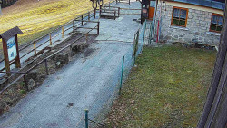 Terasa horského hotelu