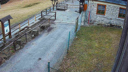 Terasa horského hotelu