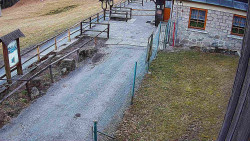 Terasa horského hotelu