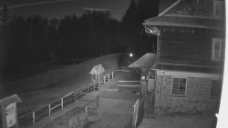 Terasa horského hotelu