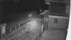 Terasa horského hotelu