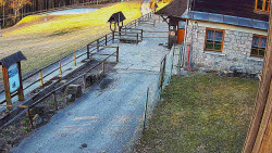 Terasa horského hotelu