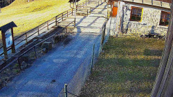 Terasa horského hotelu