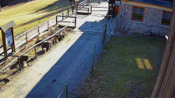 Terasa horského hotelu