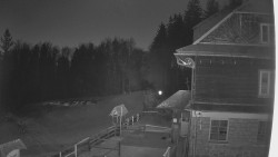 Terasa horského hotelu