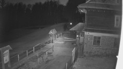 Terasa horského hotelu