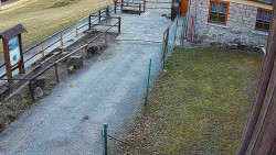 Terasa horského hotelu