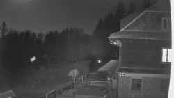 Terasa horského hotelu