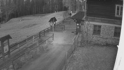 Terasa horského hotelu