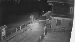 Terasa horského hotelu