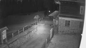 SkiAreál - Horský hotel Vsacký Cáb - Terasa horského hotelu - 9.3.2026 v 05:15 SkiAreál - Horský hotel Vsacký Cáb - Terasa horského hotelu - 9.3.2026 v 05:15