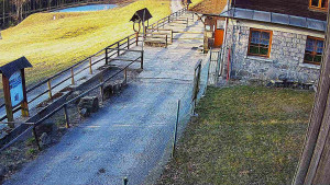 SkiAreál - Horský hotel Vsacký Cáb - Terasa horského hotelu - 9.3.2026 v 07:15 SkiAreál - Horský hotel Vsacký Cáb - Terasa horského hotelu - 9.3.2026 v 07:15