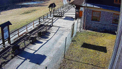 Terasa horského hotelu