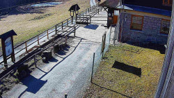 Terasa horského hotelu