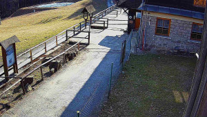 SkiAreál - Horský hotel Vsacký Cáb - Terasa horského hotelu - 9.3.2026 v 14:15 SkiAreál - Horský hotel Vsacký Cáb - Terasa horského hotelu - 9.3.2026 v 14:15