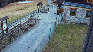 SkiAreál - Horský hotel Vsacký Cáb - Terasa horského hotelu - 9.3.2026 v 17:30 SkiAreál - Horský hotel Vsacký Cáb - Terasa horského hotelu - 9.3.2026 v 17:30