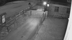 Terasa horského hotelu