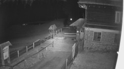 Terasa horského hotelu