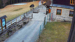 Terasa horského hotelu