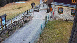 Terasa horského hotelu