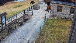 Terasa horského hotelu