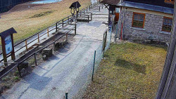 Terasa horského hotelu