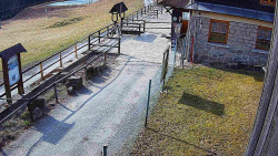 Terasa horského hotelu