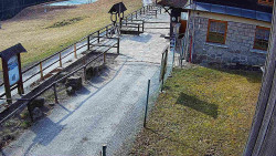 Terasa horského hotelu