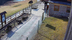 Terasa horského hotelu