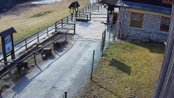 Terasa horského hotelu