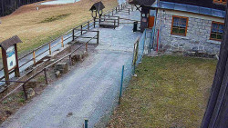 Terasa horského hotelu