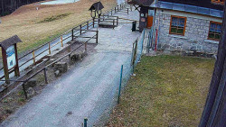 Terasa horského hotelu