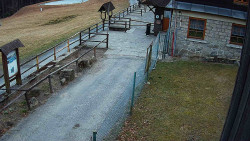 Terasa horského hotelu