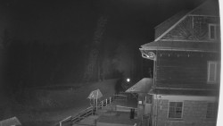 Terasa horského hotelu