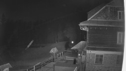 Terasa horského hotelu