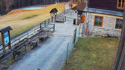 Terasa horského hotelu