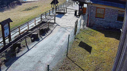 Terasa horského hotelu