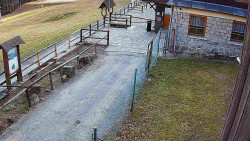 Terasa horského hotelu